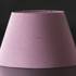 Oval lampshade height 20 cm, purple/dark rose coloured silk fabric | No. O201833A0400R | DPH Trading