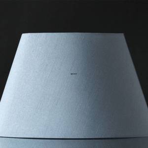 Oval lampshade height 26 cm, light bluesilk fabric | No. O262743A0900R | DPH Trading