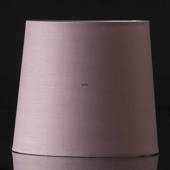Round cylindrical lampshade height 18 cm, rose chintz fabric