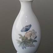 Vase with Flowers and Butterfly, unique, signed SA "Sample" Royal Copenhage...