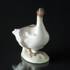 Goose with head up at attention, Royal Copenhagen bird figurine 1400-1088 | No. R1088 | DPH Trading