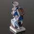The soldier and the dog from the Tinderbox, Royal Copenhagen figurine No. 1156 | No. R1156 | DPH Trading