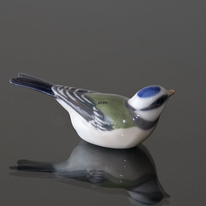 Bluetit, Royal Copenhagen bird figurine no. 1505