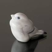Sparrow, Royal Copenhagen bird figurine no. 1519 - white