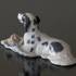 Setter having apported a pheasant, Royal Copenhagen dog figurine No. 1533 | No. R1533 | DPH Trading