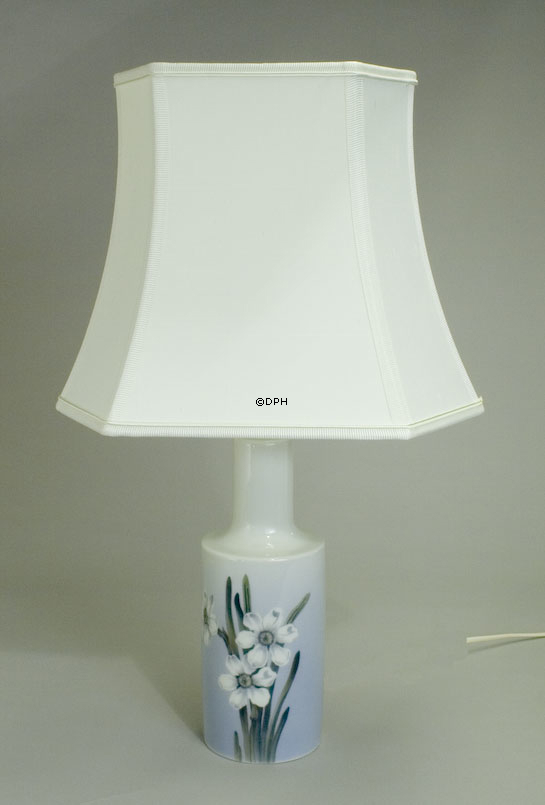 Lamp with Flower, Royal Copenhagen No. 208-4622