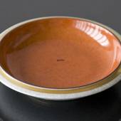 Orange bowl, craquele. Royal Copenhagen No. 212-2559