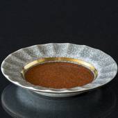 Orange bowl craquele, Royal Copenhagen No. 212-4021