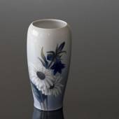 Vase with Marguerite and Harebell, Royal Copenhagen No. 2651-235