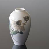 Vase with Blooming Flower, Royal Copenhagen No. 2680-47-7