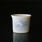Royal Copenhagen toothpick cup with swallow