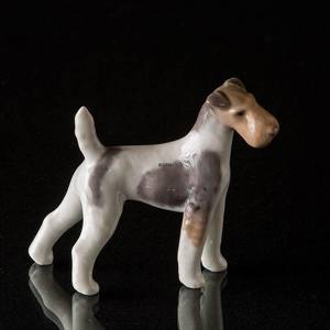Wire-haired Terrier 8,5cm, Royal Copenhagen dog figurine No. 3170 | No. R3170 | DPH Trading