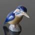Kingfisher looking straight ahead, Royal Copenhagen bird figurine No. 3234 | No. R3234 | DPH Trading