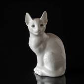 Siamese Cat looking to the side, Royal Copenhagen figurine no. 3281