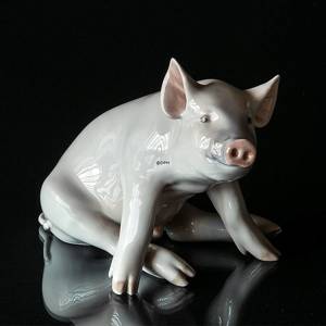 Pig, Royal Copenhagen figurine No. 414 | No. R414 | DPH Trading