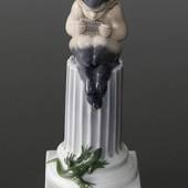 Faun with Lizard, Royal Copenhagen figurine No. 433