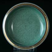 Green bowl, craquele. Royal Copenhagen No. 451-2559