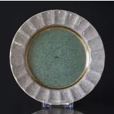 Green bowl craquele, Royal Copenhagen No. 457-4022