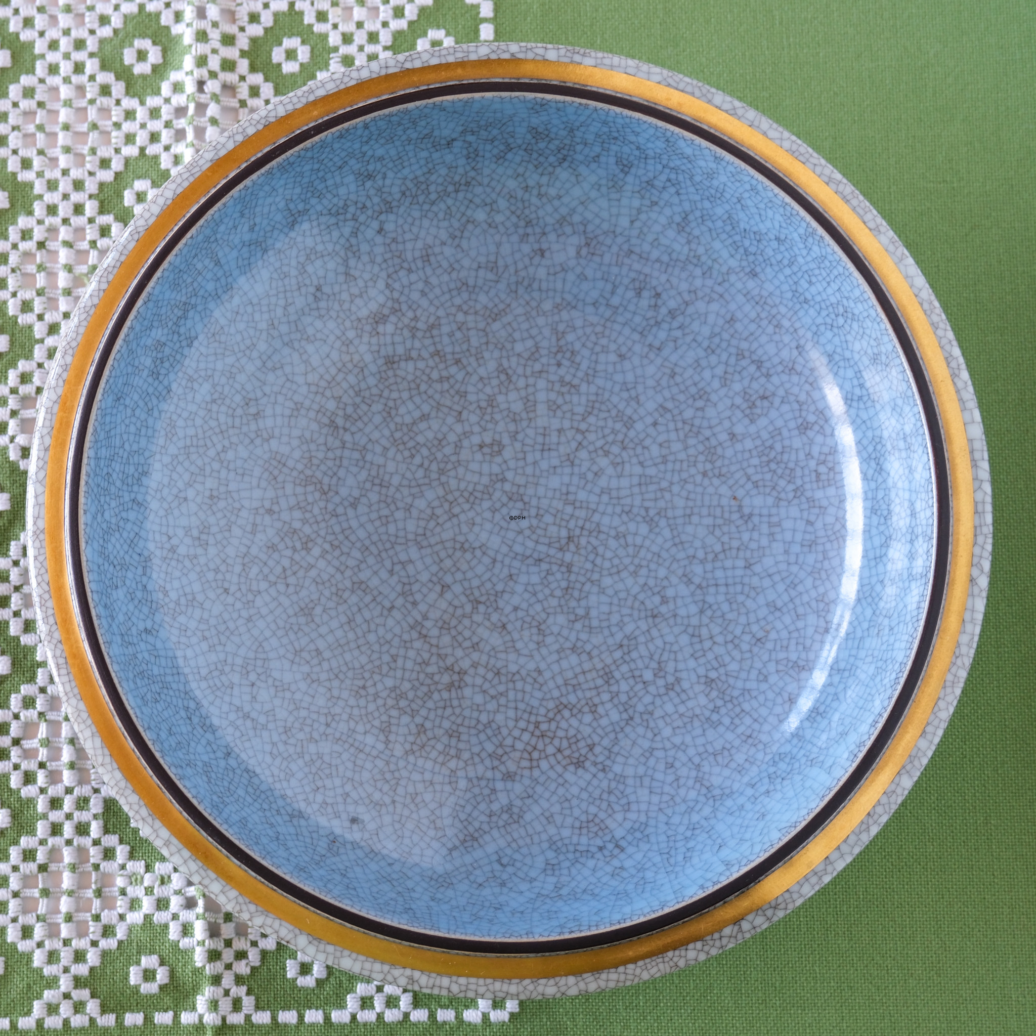 Grey bowl craquele, Royal Copenhagen No. 458-3606