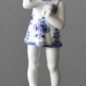 Girl with butterfly, Blue Fluted, Royal Copenhagen figurine