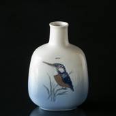 Vase with Kingfisher, Royal Copenhagen No. 5104