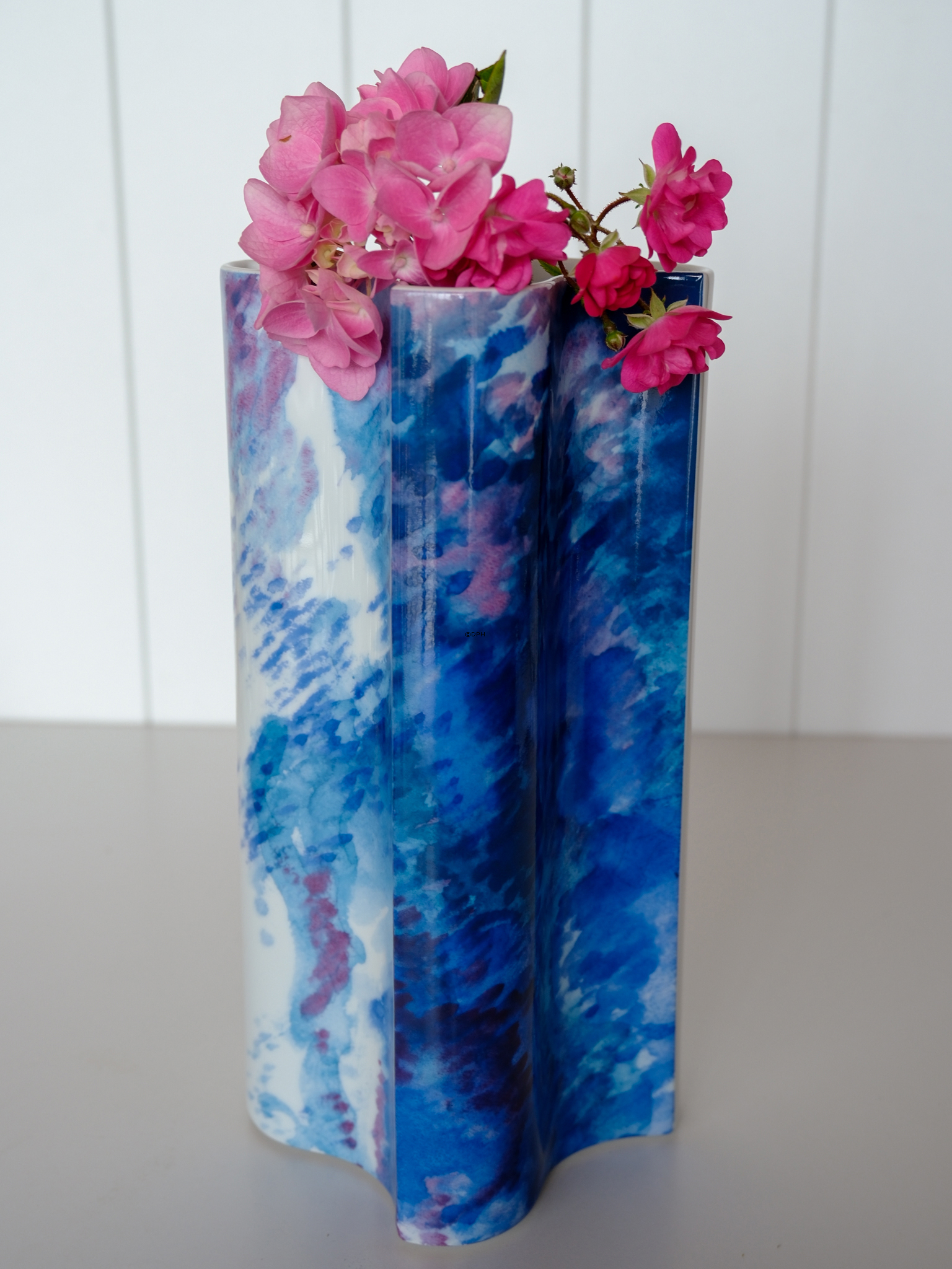 Royal Copenhagen vase, Ocean no. 513-213-5837 Modern, Grethe Meyer Design