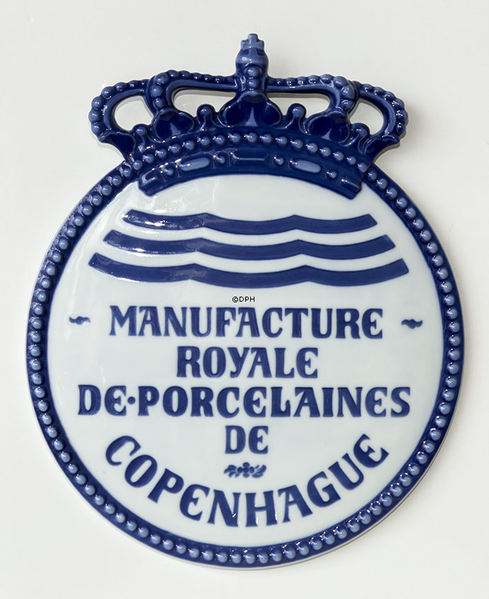 Royal Copenhagen Dealersign - Manufacture Royale De Porcelaines de Copenhague (ca. 1906)