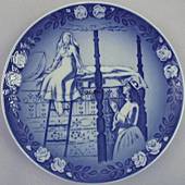 1986 Hans Christian Andersen Fairytale plate no.4, Royal Copenhagen