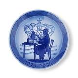 1775-2025 Royal Copenhagen Jubilee plate, Celebrating Royal Copenhagen´s 250th anniversary.