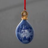 1997 Royal Copenhagen Ornament, Christmas Drop
