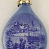 1998 Royal Copenhagen Ornament, Christmas Drop