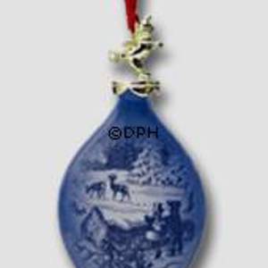2002 Royal Copenhagen Ornament, Christmas Drop | Year 2002 | No. RJD2002 | Alt. 1202705 | DPH Trading