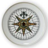 1973 Royal Copenhagen Compass plate, 