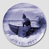 1924 Royal Copenhagen Memorial plate, FANOE 1924