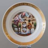 Hans Christian Andersen Fairytale plate, The Steadfast Tin Soldier, Royal C...