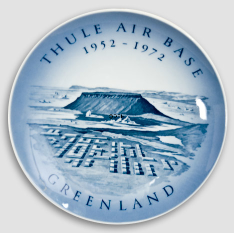 Royal Copenhagen Plate Thule Air Base 1952-1972