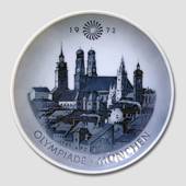 1972 Royal Copenhagen Olympic plate, Munich