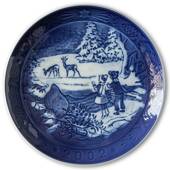 The Forest in Winter 2002, Royal Copenhagen Christmas plate