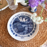 1973 Seltmann Swedish Landscape Plate Småland