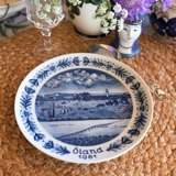 1981 Seltmann Swedish Landscape Plate Öland