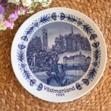 1991 Seltmann Swedish Landscape Plate, Västmanland