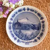 1992 Seltmann Swedish Landscape Plate, Härjedalen
