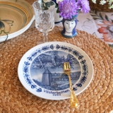 1993 Seltmann Swedish Landscape Plate, Västerbotten