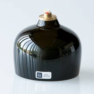 Arabia glass oil lamp, black | No. XA1003 | DPH Trading