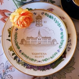 1957 Gefle Castle plate, Vadstana Castle