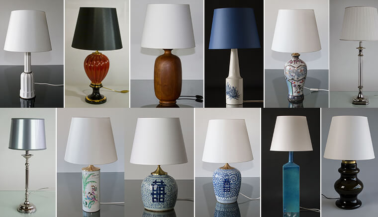 Round lamp shades - Cylindric lamp shades