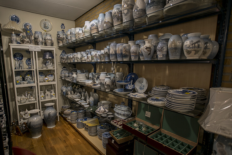 Royal Copenhagen and Bing & Grondahl vases