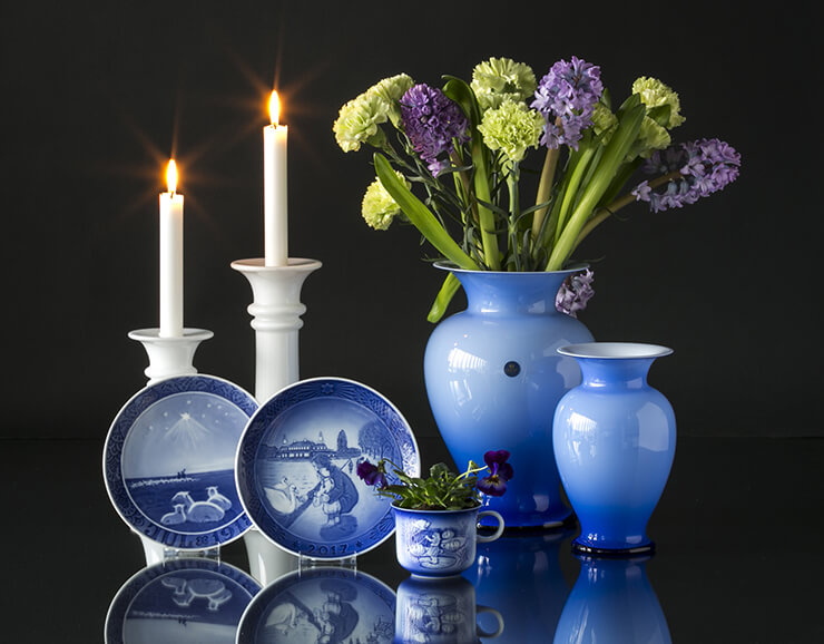 Royal Copenhagen Christmas plate 1918 by Oluf Jensen