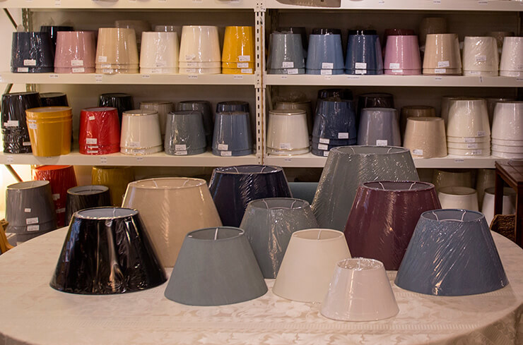 Oval lampshades