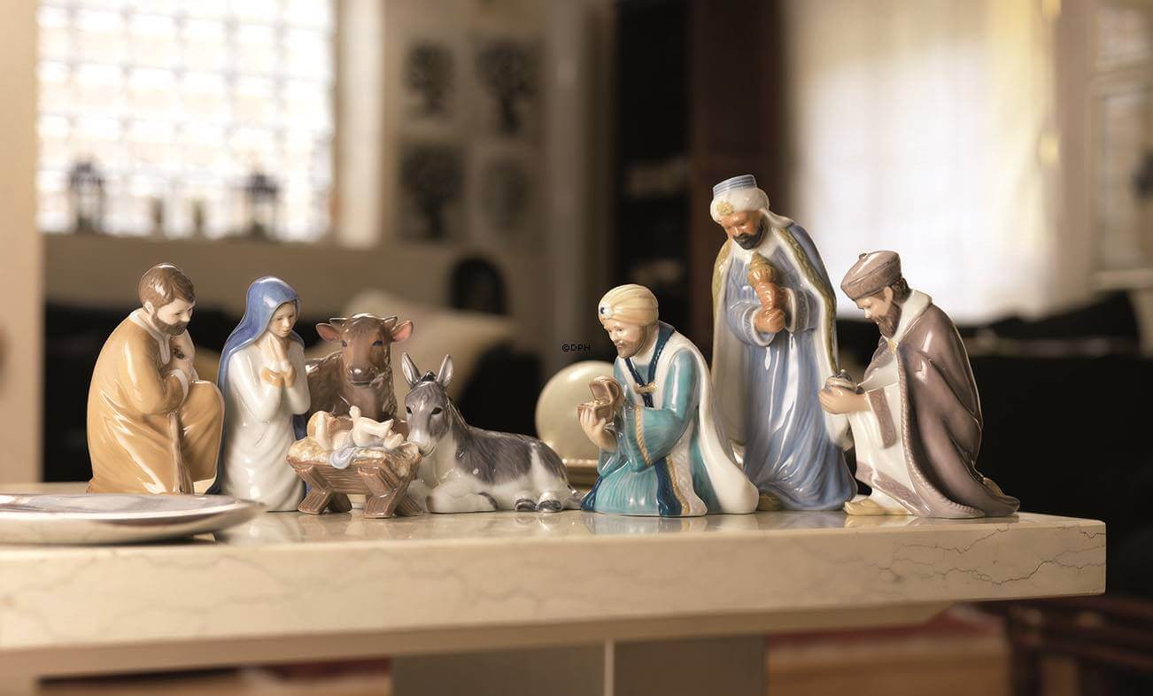 Royal Copenhagen Nativity scene